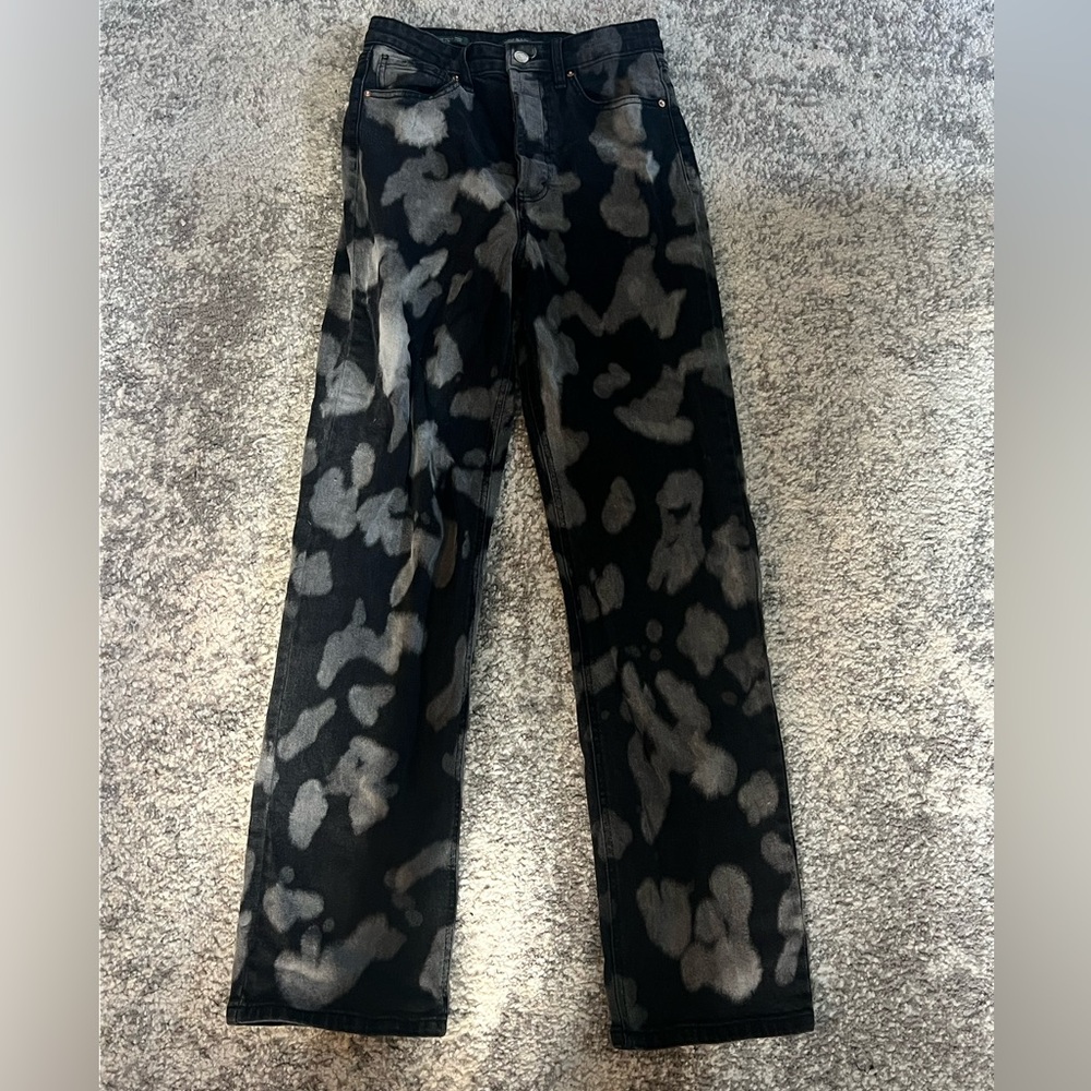 Wild Fable High Rise Black and Gray Jeans